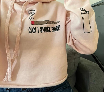 Can i smoke first? Merch